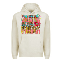 Oatmeal Heather my favorite calls me mama Premium Hoodie - texasbilliewilder