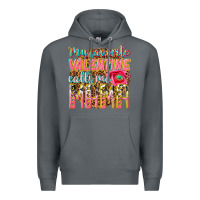Rock my favorite calls me mama Premium Hoodie - texasbilliewilder
