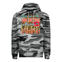 Slate Camo my favorite calls me mama Premium Hoodie - texasbilliewilder