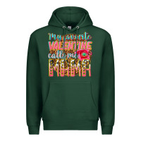 Sports Green my favorite calls me mama Premium Hoodie - texasbilliewilder