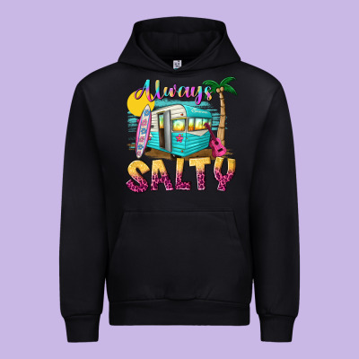 Always Salty With Caravan Urban Hoodie Designed By Texasbilliewilder