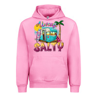 Fuchsia Pink always salty with caravan Urban Hoodie - texasbilliewilder
