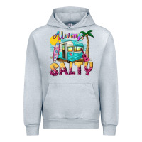 Heather Grey always salty with caravan Urban Hoodie - texasbilliewilder