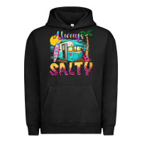 Pigment Black always salty with caravan Urban Hoodie - texasbilliewilder