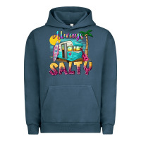 Pigment Midnight Navy always salty with caravan Urban Hoodie - texasbilliewilder