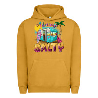 Pigment Peanut Butter always salty with caravan Urban Hoodie - texasbilliewilder