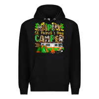 Black happy st. patrick's day camper Premium Hoodie - Zillion Design Studio