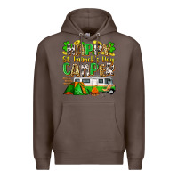 Coffee happy st. patrick's day camper Premium Hoodie - Zillion Design Studio