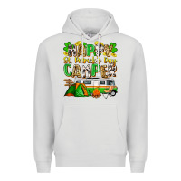 Dove Grey happy st. patrick's day camper Premium Hoodie - Zillion Design Studio
