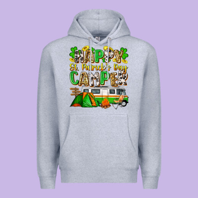 Happy St. Patrick's Day Camper Premium Hoodie Designed By Zillion Design Studio
