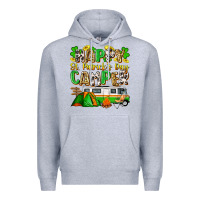 Heather Grey happy st. patrick's day camper Premium Hoodie - Zillion Design Studio