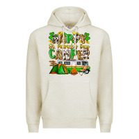 Oatmeal Heather happy st. patrick's day camper Premium Hoodie - Zillion Design Studio