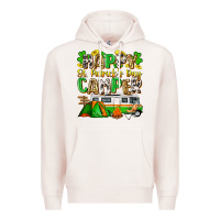Pale Pink happy st. patrick's day camper Premium Hoodie - Zillion Design Studio