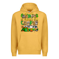 Mustard happy st. patrick's day camper Premium Hoodie - Zillion Design Studio