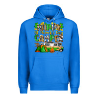 True Royal happy st. patrick's day camper Premium Hoodie - Zillion Design Studio