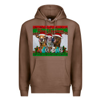 Chestnut merry christmas heifers Premium Hoodie - RanaPortraitStore