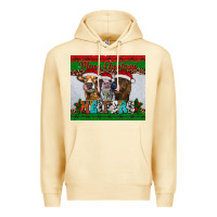 Pina Colada merry christmas heifers Premium Hoodie - RanaPortraitStore
