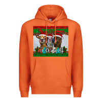Carrot merry christmas heifers Premium Hoodie - RanaPortraitStore