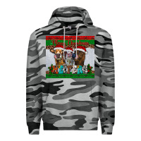 Slate Camo merry christmas heifers Premium Hoodie - RanaPortraitStore
