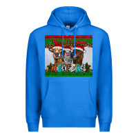 True Royal merry christmas heifers Premium Hoodie - RanaPortraitStore