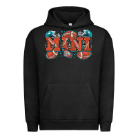 Pigment Black mini American football Urban Hoodie - Zillion Design Studio