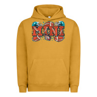 Pigment Peanut Butter mini American football Urban Hoodie - Zillion Design Studio