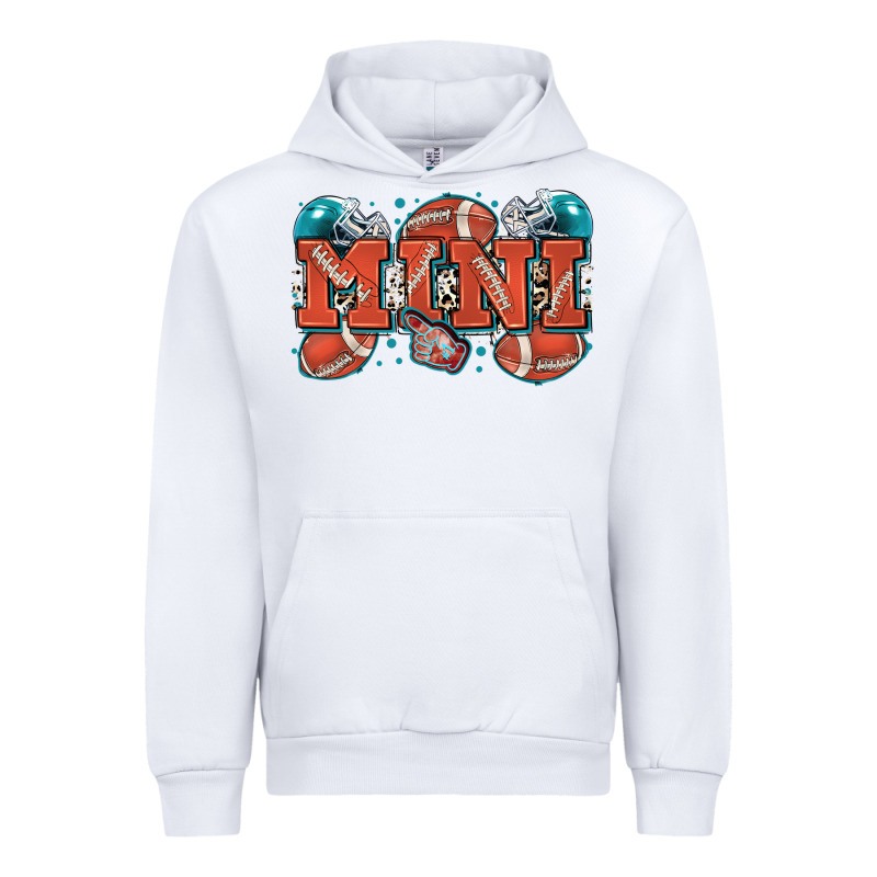 Mini American Football Urban Hoodie by Zillion Design Studio | Teevron