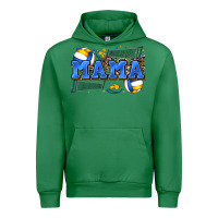 Emerald mama volleyball Urban Hoodie - Zillion Design Studio