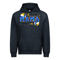 Navy mama volleyball Urban Hoodie - Zillion Design Studio