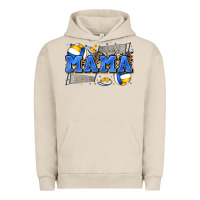 Pigment French Oak mama volleyball Urban Hoodie - Zillion Design Studio
