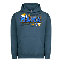 Pigment Midnight Navy mama volleyball Urban Hoodie - Zillion Design Studio
