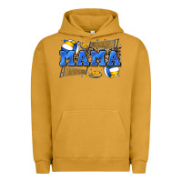 Pigment Peanut Butter mama volleyball Urban Hoodie - Zillion Design Studio