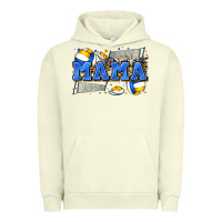 Pigment Pistachio mama volleyball Urban Hoodie - Zillion Design Studio