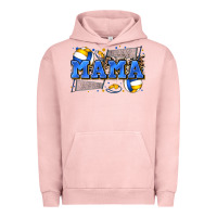 Pigment Salmon mama volleyball Urban Hoodie - Zillion Design Studio