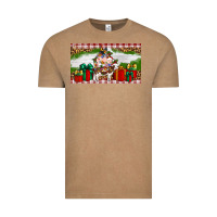 Vintage Coffee Stocked christmas farm Vintage Tee - Artiststas
