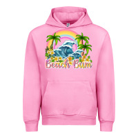 Fuchsia Pink beach bum Urban Hoodie - texasbilliewilder