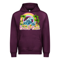 Mauve Wine beach bum Urban Hoodie - texasbilliewilder
