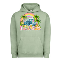 Pigment Oil Green beach bum Urban Hoodie - texasbilliewilder