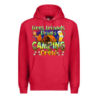 Cardinal fires friends drinks camping crew Premium Hoodie - Zillion Design Studio