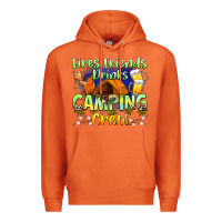 Carrot fires friends drinks camping crew Premium Hoodie - Zillion Design Studio