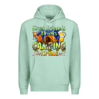 Seafoam fires friends drinks camping crew Premium Hoodie - Zillion Design Studio