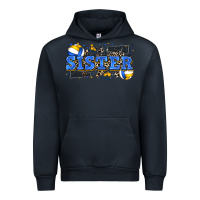 Navy sister volleyball Urban Hoodie - Zillion Design Studio