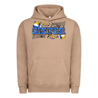 Pigment Burro sister volleyball Urban Hoodie - Zillion Design Studio