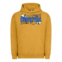Pigment Peanut Butter sister volleyball Urban Hoodie - Zillion Design Studio