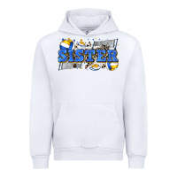 White sister volleyball Urban Hoodie - Zillion Design Studio