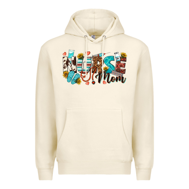 Nurse Mom Premium Hoodie by texasbilliewilder | Teevron