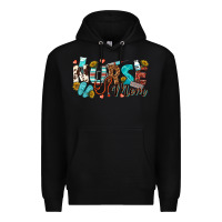 Black nurse mom Premium Hoodie - texasbilliewilder