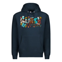 Navy nurse mom Premium Hoodie - texasbilliewilder