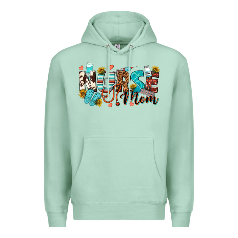 Nurse Mom Premium Hoodie by texasbilliewilder | Teevron