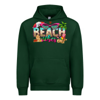 Forest Green beach vibes Urban Hoodie - texasbilliewilder